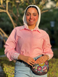 Pink Striped Shirt