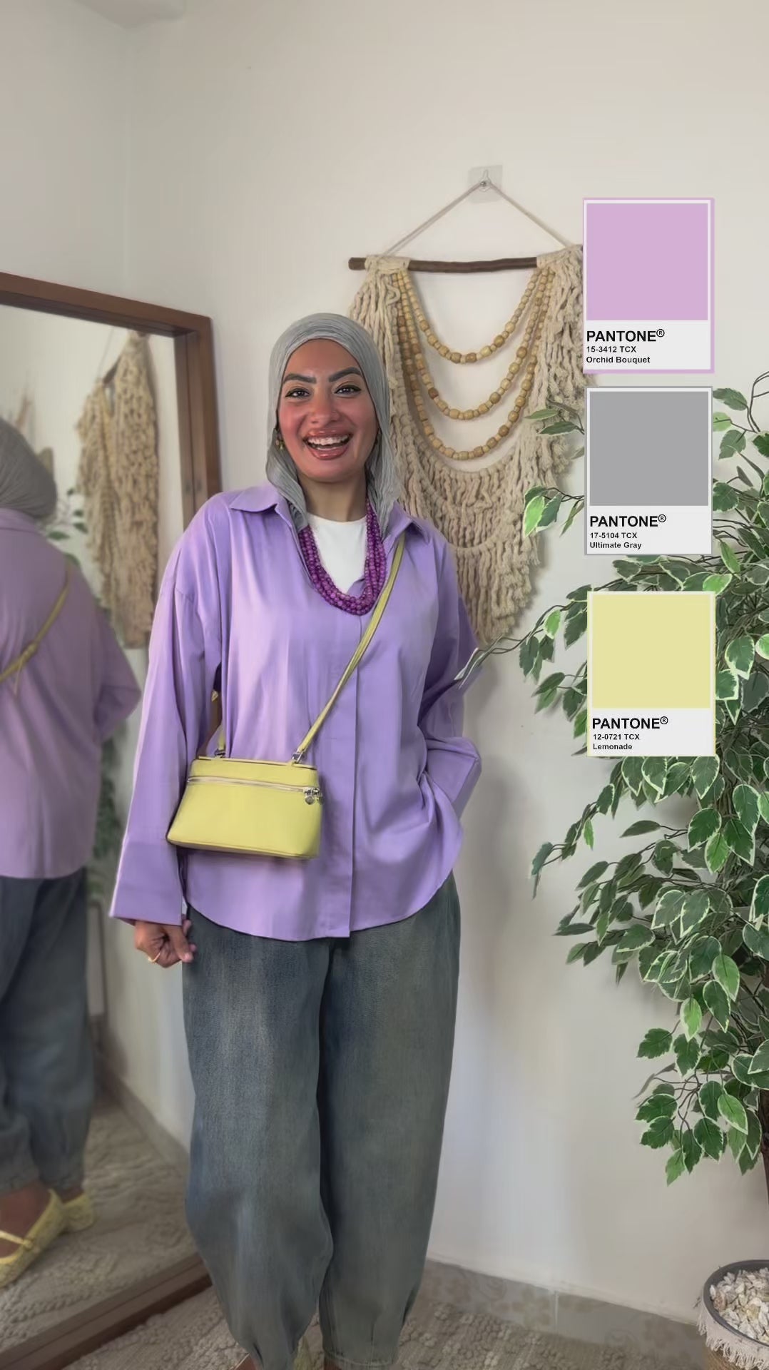 Lilac Oversized Shirt